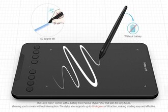 XP-Pen Deco Mini7 Grafik Tablet Android Windows iOS-AÇIK AMBALAJ - Thumbnail