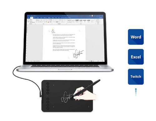 XP-Pen Deco Mini7 V2 Grafik Tablet 16K Android Windows - 9