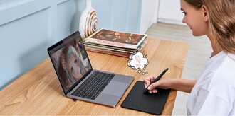 XP-Pen Deco Mini7W Bluetooth Kablosuz Grafik Tablet-Açık Ambalaj - Thumbnail