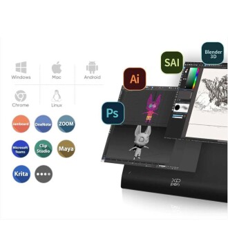 XP-Pen Deco Pro LW 2nd Generation 16K Pressure Bluetooth 5.0 - 5