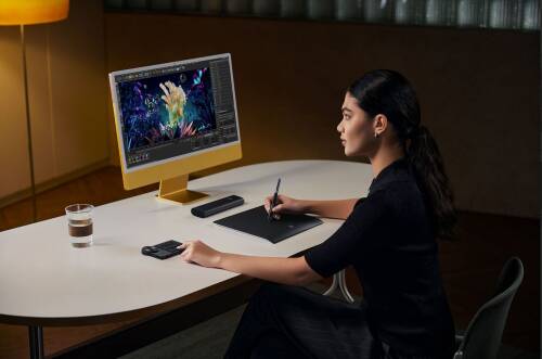 XP-Pen Deco Pro MW 2nd Generation Bluetooth Kablosuz Grafik Tablet Medium - 7