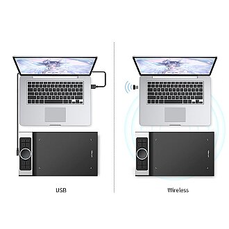 XP-Pen Deco Pro MW Bluetooth Kablosuz Grafik Tablet Medium (AÇIK AMBALAJ) - 3