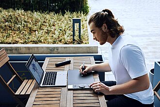 XP-Pen Deco Pro MW Bluetooth Kablosuz Grafik Tablet Medium (AÇIK AMBALAJ) - 4