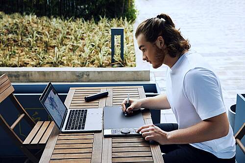 XP-Pen Deco Pro MW Bluetooth Kablosuz Grafik Tablet Medium (AÇIK AMBALAJ) - 4