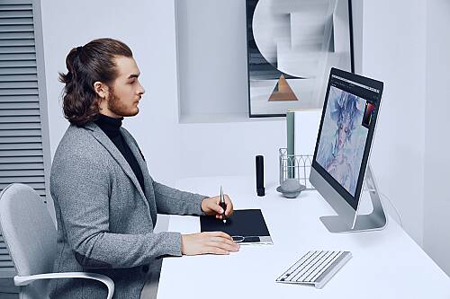 XP-Pen Deco Pro MW Bluetooth Kablosuz Grafik Tablet Medium (AÇIK AMBALAJ) - 5