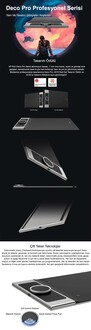 XP-Pen Deco Pro_S Grafik Tablet-AÇIK AMBALAJ - Thumbnail