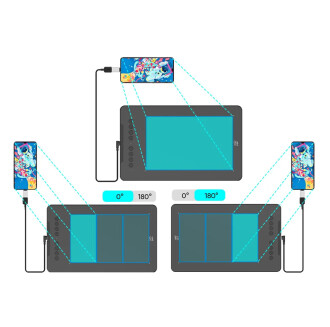 XP-Pen DECO01 V3 Grafik Tablet 16K 8 Kısayol Yeşil - 4