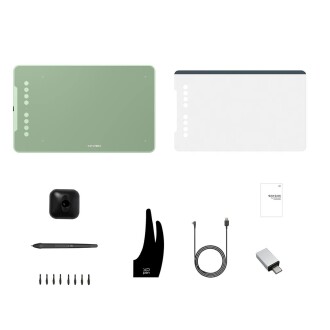 XP-Pen DECO01 V3 Grafik Tablet 16K 8 Kısayol Yeşil - 8