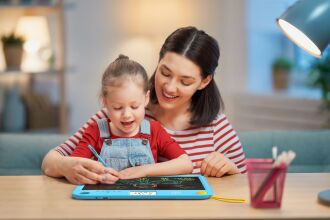 XP-Pen Doodle Çizim ve İngilizce Öğreten Tablet Mavi 13.3 İnç, Sesli Eğitim, USB-C Şarjlı Learning Board - 3