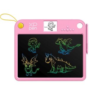 XP-Pen Doodle Çizim ve İngilizce Öğreten Tablet Pembe Learning Board