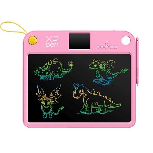 XP-Pen Doodle Çizim ve İngilizce Öğreten Tablet Pembe Learning Board - 6