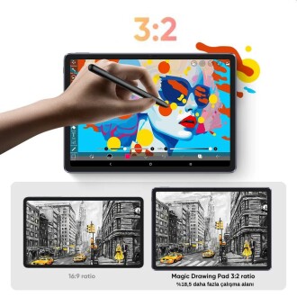 XP-Pen Magic Drawing Pad Android 14 Grafik Ekran Tablet X3 Pro 16K X-Paper Gerçek Kağıt Deneyimi - 7