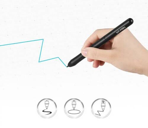 XP-Pen P01 Pilsiz Grafik Tablet Kalemi Deco Fun serisi, Star 03, Star 06, Star G430, Star G430S, Star G640 - 6