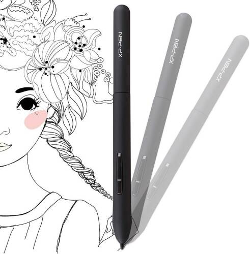 XP-Pen P01 Pilsiz Grafik Tablet Kalemi Deco Fun serisi, Star 03, Star 06, Star G430, Star G430S, Star G640 - 8