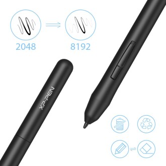XP-Pen P01 Pilsiz Grafik Tablet Kalemi Deco Fun serisi, Star 03, Star 06, Star G430, Star G430S, Star G640 - 2