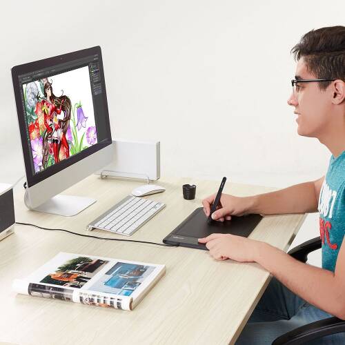 XP-Pen P01 Pilsiz Grafik Tablet Kalemi Deco Fun serisi, Star 03, Star 06, Star G430, Star G430S, Star G640 - 5