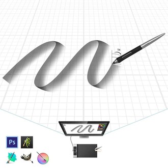 XP-Pen PA1 Pilsiz Stylus Grafik Tablet Kalemi - Deco Pro S/M Uyumlu - Thumbnail