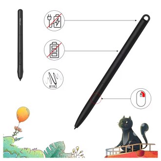 XP-Pen PH3 Pilsiz Stylus Grafik Tablet Kalem - Star G960, Star G960S Uyumlu - 4