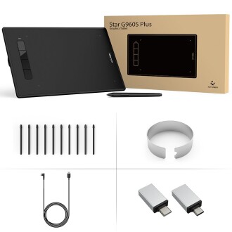 XP-Pen Star G960S Plus Grafik Tablet - 10