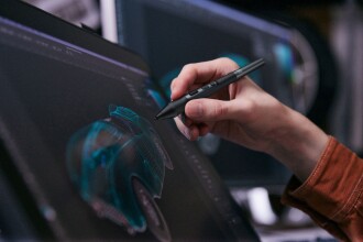 XP-Pen X3 Pro Roller Stylus Grafik Tablet Kalem - Artist 22 Plus/Pro 14 Gen 2/Pro 16 Gen 2, Deco Pro Gen 2 Uyumlu - 3