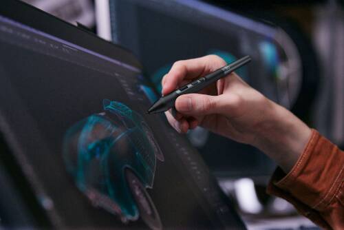 XP-Pen X3 Pro Roller Stylus Grafik Tablet Kalem - Artist 22 Plus/Pro 14 Gen 2/Pro 16 Gen 2, Deco Pro Gen 2 Uyumlu - 3