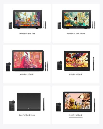 XP-Pen X3 Pro Slim Stylus Grafik Tablet Kalem - Artist Pro 14 Gen2/Pro16/Pro 19 Gen2, Deco Pro Gen2 Uyumlu