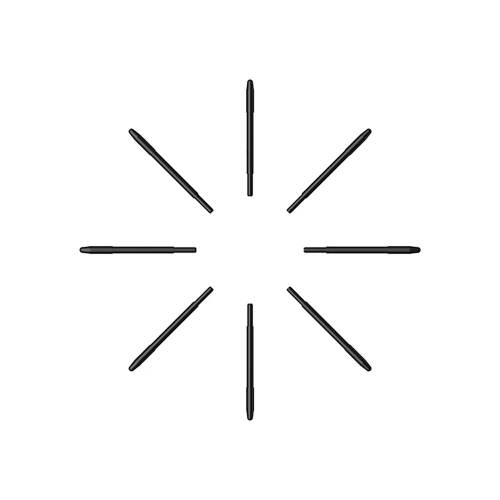 XP-Pen X3 Pro Slim Stylus Grafik Tablet Kalem Yedek Uç Paketi 20 Adet Normal - Artist Pro24 Gen2 4K/Pro24 Gen2 165HZ/Pro19 Gen2 - 1