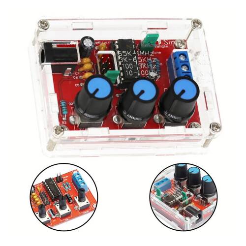 XR2206 Sinyal Jeneratörü Yüksek Hassasiyetli Sinüs Üçgen Kare Dalga - 6