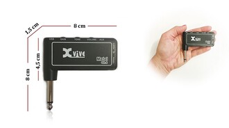 Xvive GA4 Mini Kulaklık Amfisi USB Şarj Edilebilir - Thumbnail