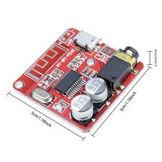 XY-BT-Mini Bluetooth 4.1 Modülü MP3 Lossless Decoder Kart Araç Hoparlör Amfi - 4